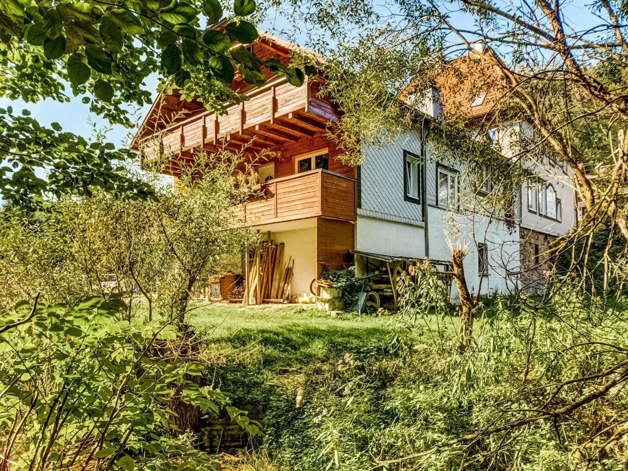 Apartment Thuringian Forest With Balcony Giessubel Exterior photo